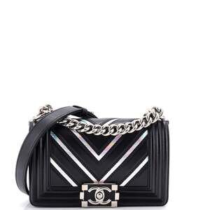 Chanel Boy Flap Bag Chevron Lambskin #259704C38B